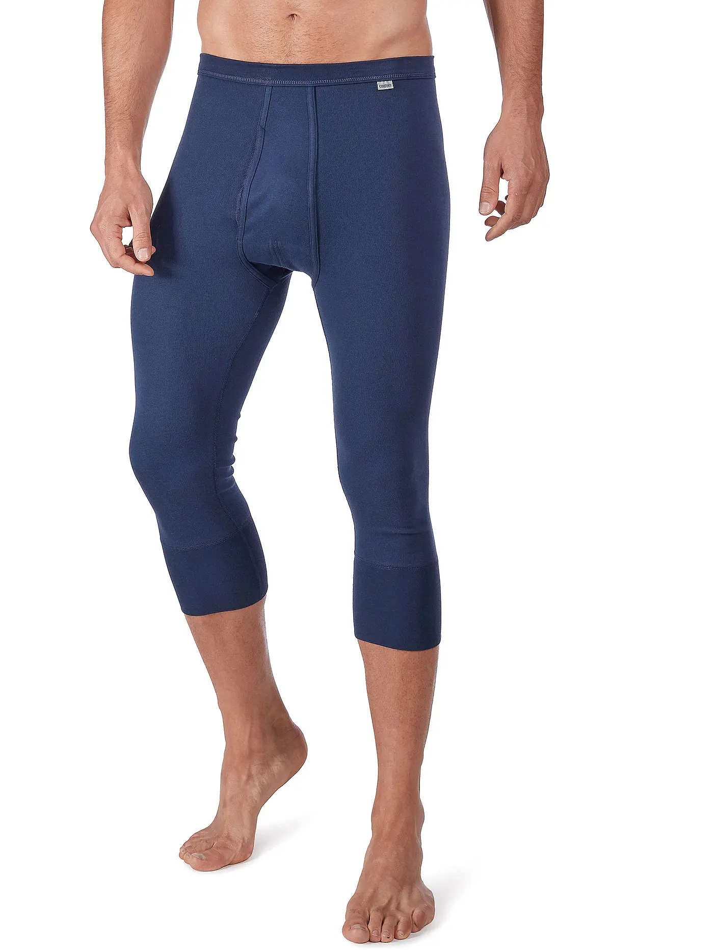 HUBER | Unterhose 3/4 mit Eingriff "Comfort" (Marine) | 